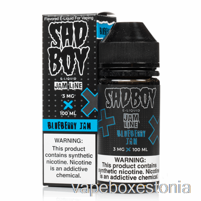 Vape Box Estonia Mustikamoos - Sadboy - 100ml 0mg